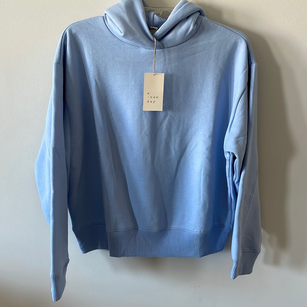 A new day light blue fleece sweatsuit  NWT